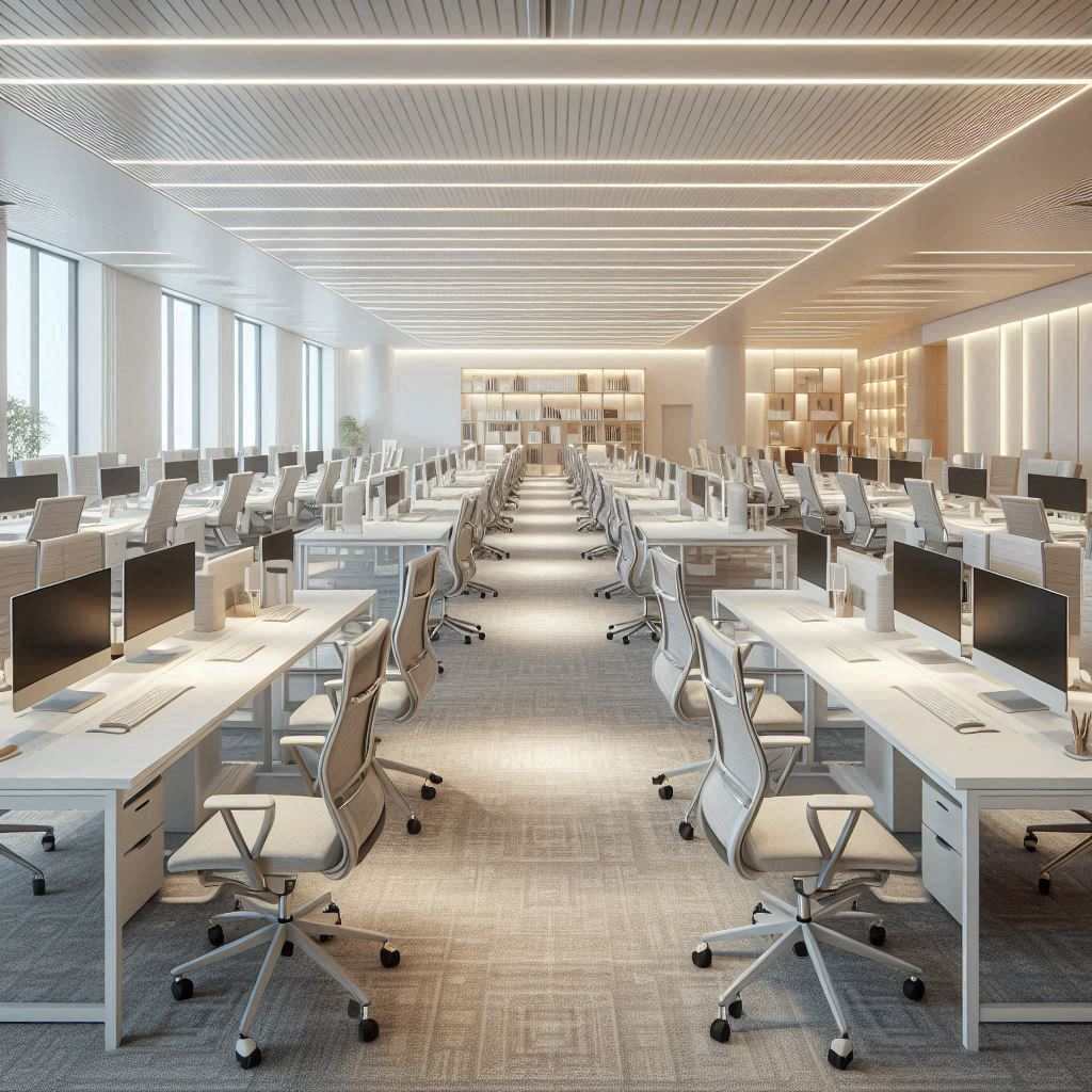 新员工批量入职情况下设施管理组该怎样验证写字楼办公办公家具布局的执行效果
